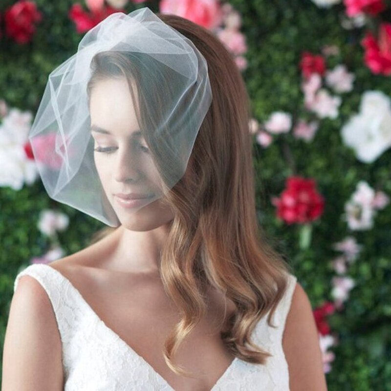 Mesh Short Style Veil