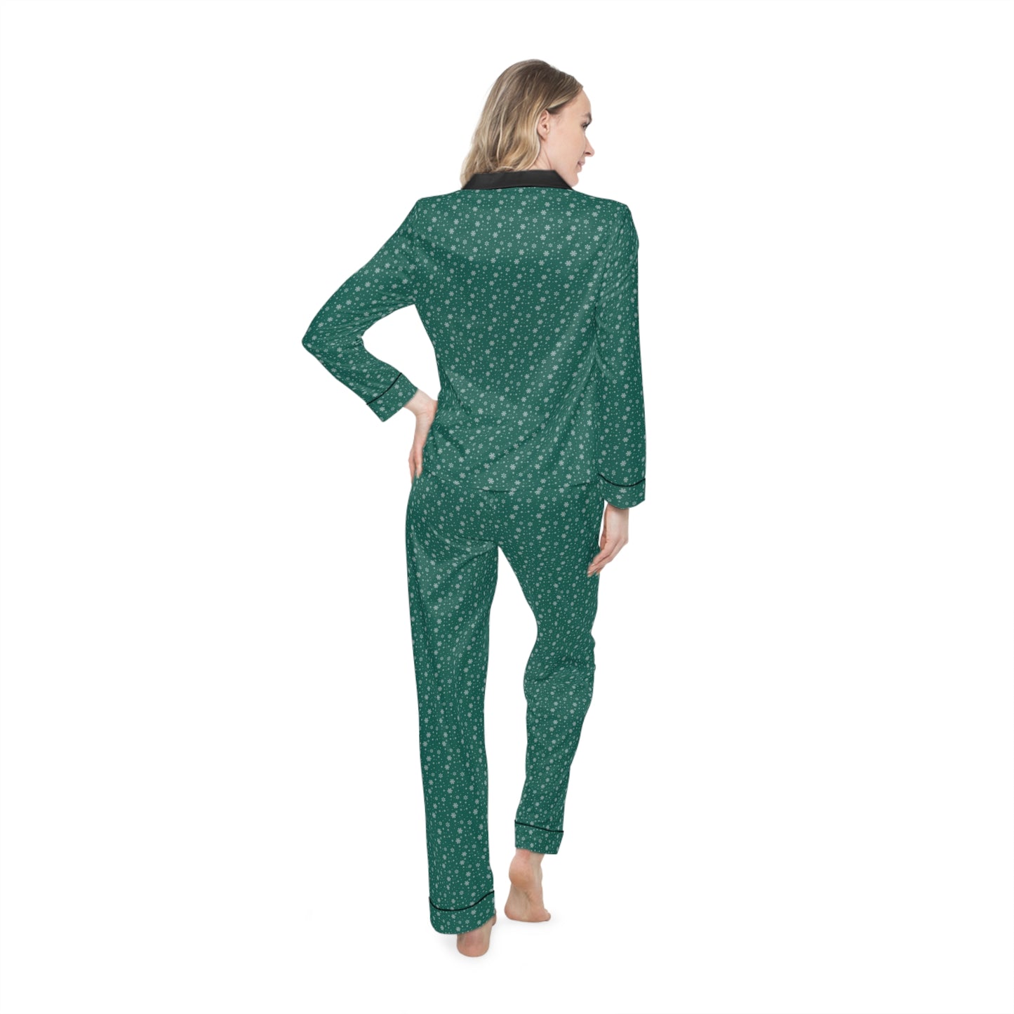 Hunter Snow- Women's Satin Pajamas
