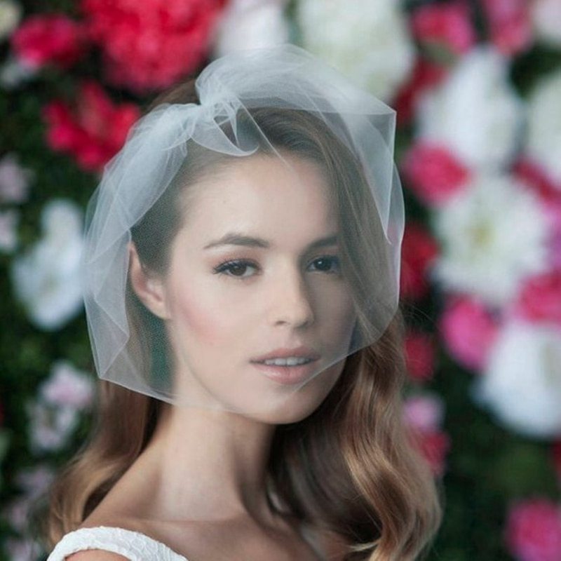 Mesh Short Style Veil